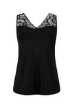 Amoena Velvet Lace Top Zwart Amoena Velvet Lace Top Zwart