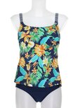 Sunmarin Prothese Tankini Blauw/Bloemdessin