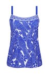 Amoena Azores Prothesetankini Blauw/Wit