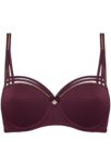 Marlies Dekkers Dame de Paris BH Balconette Aubergine Whisper