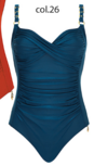 Opera V-Hals Badpak Blauw