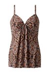 Miraclesuit Scandale Marina Tankini Top, Zwart/Multi