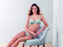 Rosa Faia Josephine beugel BH met kant, Mint Silver