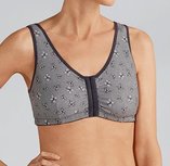 Amoena Frances BH met voorsluiting zonder beugel Grijs Amoena Frances BH met voorsluiting zonder beugel Grijs