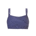 Tweka Beach Bikini Top Triangle Dot Navy Tweka Beach Bikini Top Triangle Dot Navy