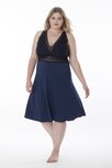 Alice & Jann Nachthemd Amber Midnight Blue