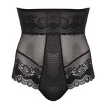 Ulla Exclusive Line Hoge Taille Slip Zwart