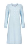 Ringella Women Nachthemd lange mouw. Licht Blauw 