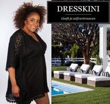 Dresskini Resort Kaftan Zwart
