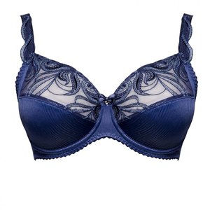 Ulla Carmen BH met beugel cup B-G saphir-blauw