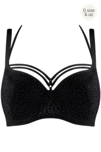 Marlies Dekkers Feline Jazz Plunge Balconette semi padded, zwart