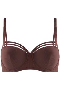 Marlies Dekkers Dame de Paris Chestnut Brown and Gold