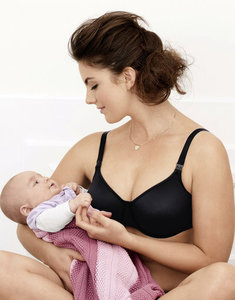 Anita Maternity Voedings BH met beugel Zwart