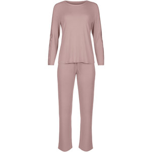 Lisca Cheek Enjoy Pyjama Lange Mouw  Bruin Roze