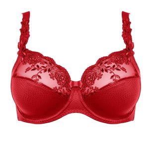 Ulla Ella beugelbh tot cup G, rood