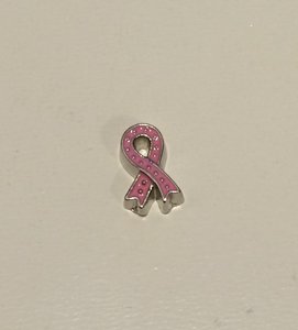 Floating Charm Pink Ribbon