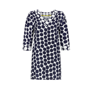 Ringella Beacht Tuniek met Polkadots blauw-wit