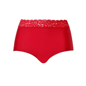  Ten Cate Secrets Lace High Waist Slip Rood