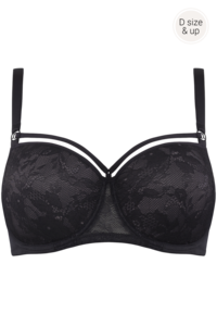  Marlies Dekkers Steel Grey and Black Lace