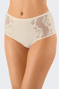 Nina von C. Slipboutique Tailleslip met kant, maat 38 tot maat 50, champagne