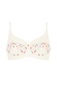 Amoena Daydream soft BH  met beugel Off White/Floral