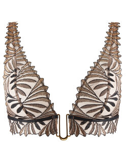 Aubade X Iris van Herpen Bralette Golden Leaves