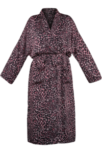 Marlies Dekkers Night Fever Kimono Black Pink Leopard