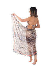 David Sarong Animal Multicolor