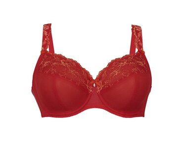 Rosa Faia Colette BH met beugel cup F-J Flame Red