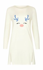 Lisca Holiday Nachthemd Cream