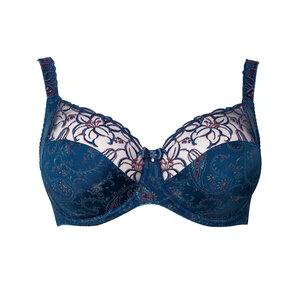 Ulla Zoe BH met beugel D-G Oriental Blue