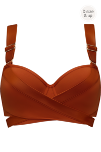 Marlies Dekkers Cache Coeur Bikinitop Balconnette Burnt Orange