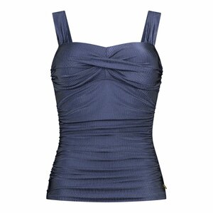 ten Cate Shiny Indigo Tankini Indigo Blauw