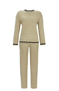 SOLO Per Me Gebreide Pyjama/Huispak,Beige