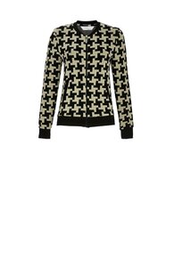 Ringella Cherie Line Vest met rits Zand-Zwart