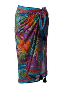 Miraclesuit  Cactus Flower Pareo, Multi Bloemdessin