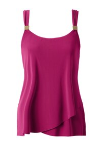 Miraclesuit Tankini Top Razzle Dazzle Framboos DD-cup