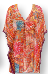 Opera Poncho Multicolor