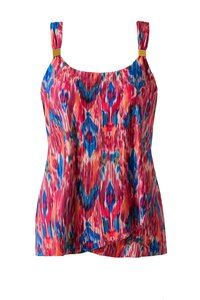 Miraclesuit Ikat Dorado Tankini Top Dazzle Multi 