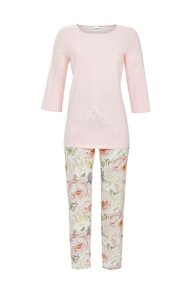 Ringella Women Pyjama met 3/4 mouw, Rosenquartz