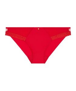 Aubade Sheer Emotion Brazilian slip Diva Red