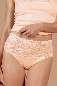 Nina von C. Fine Cotton Luxe Tailleslip Apricot