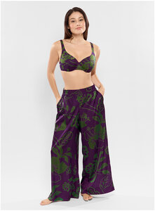 Empreinte Bloom Pantalon Paars-Groen