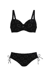 Rosa Faia Silver Pearls Bikini Elna-Anny Zwart
