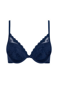 Lisca Evelyn BH Push Up met Beugel Midnight Blue