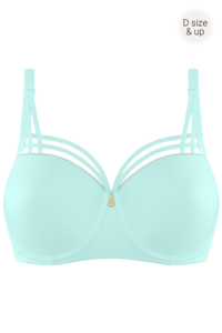 Marlies Dekkers Dame de Paris BH balconette cup DEF Tiffany Blue