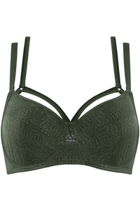 Marlies Dekkers Crown Jewel Pine green balconette