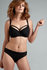 Marlies Dekkers Feline Jazz Semi Gevoerde Balconette zwart_