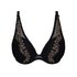 Empreinte Swan Plunge bh, zwart goud