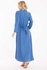 Iconique Emma Maxi Shirt-Dress Blauw_